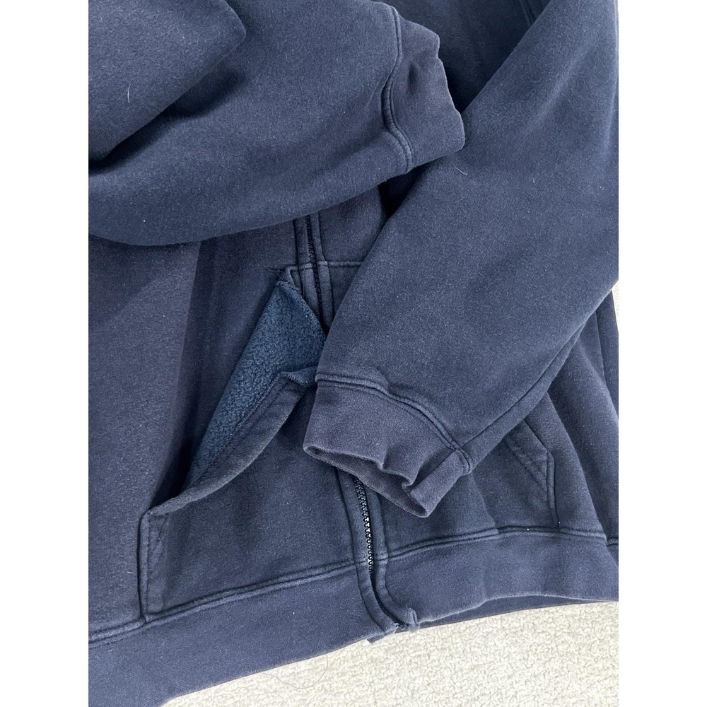 Bayside Hoodie Mens L IATSE Local 728 Studio Lighting Navy Full Zip USA Workwear - Picture 5 of 16